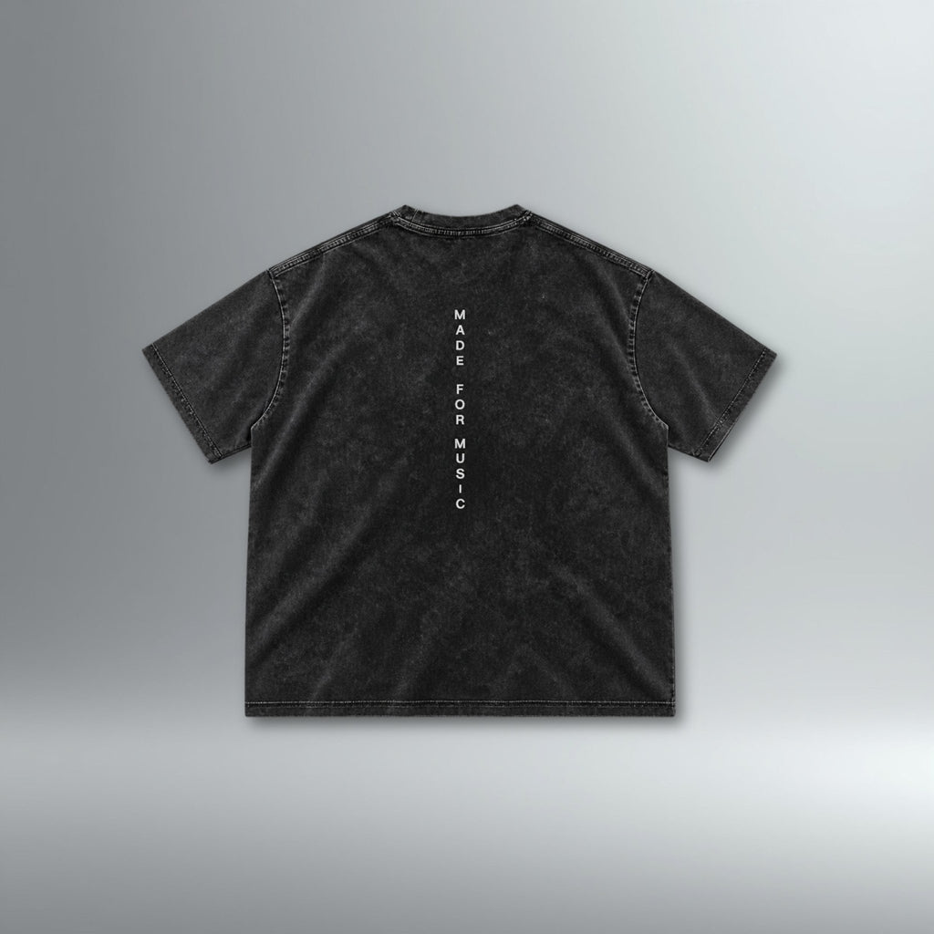 Made for Music Signature Embroidered Tee | Above Average Clothing | organic cotton apparel