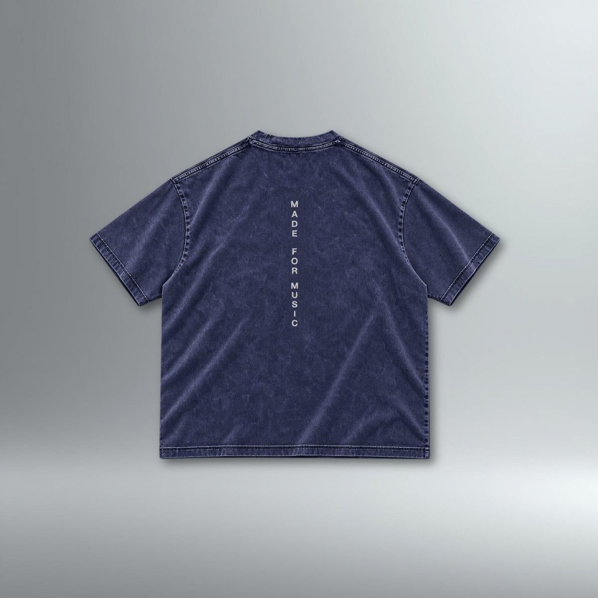 Made for Music Signature Embroidered Tee | Above Average Clothing | organic cotton apparel