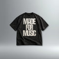 Made For Music Signature Heavyweight Tee | Above Average Clothing | organic cotton apparel