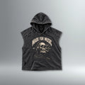 Made For Music Snow Washed Hooded Sleeveless | Above Average Clothing | organic cotton apparel