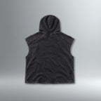 Made For Music Snow Washed Hooded Sleeveless | Above Average Clothing | organic cotton apparel