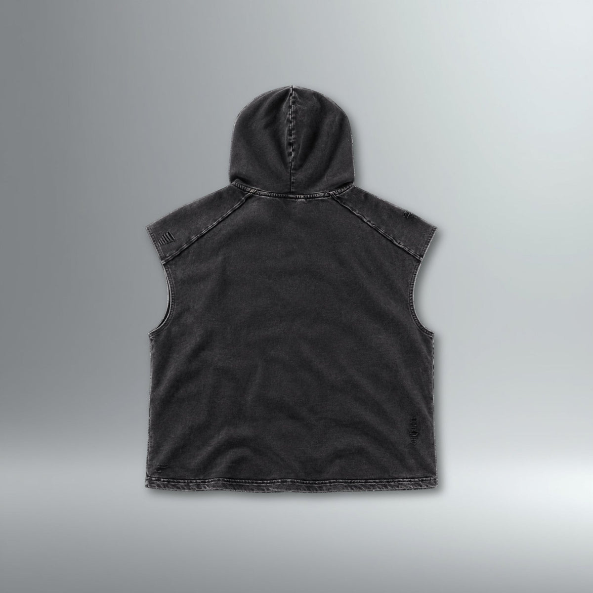 Made For Music Snow Washed Hooded Sleeveless | Above Average Clothing | organic cotton apparel