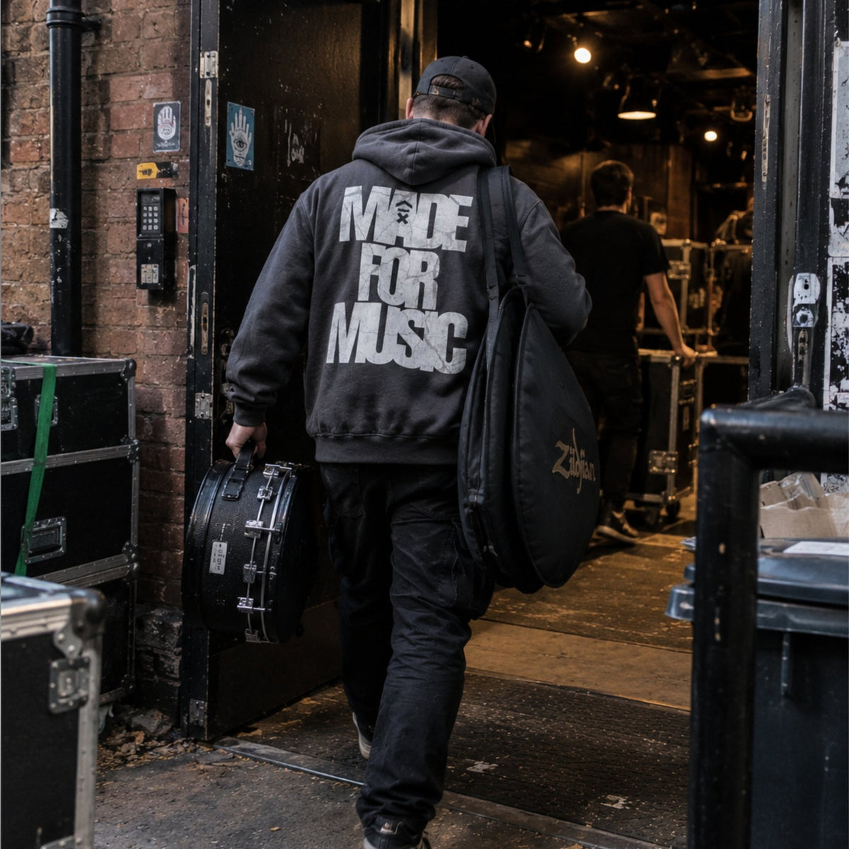 Made for Music Statement Hoodie | Above Average Clothing | organic cotton apparel