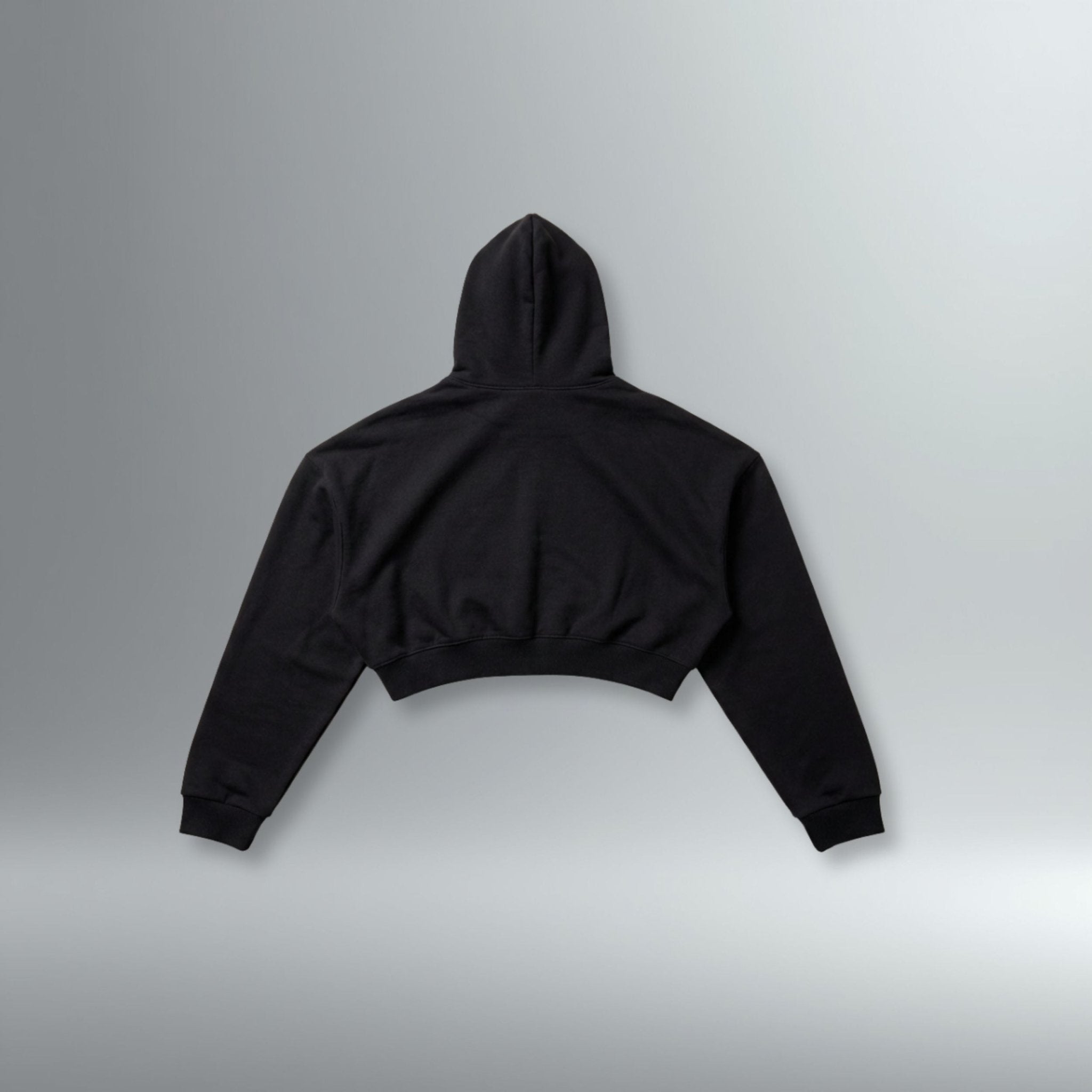 'Made for Music' Studio Print Women's Cropped Hoodie | Above Average Clothing | organic cotton apparel