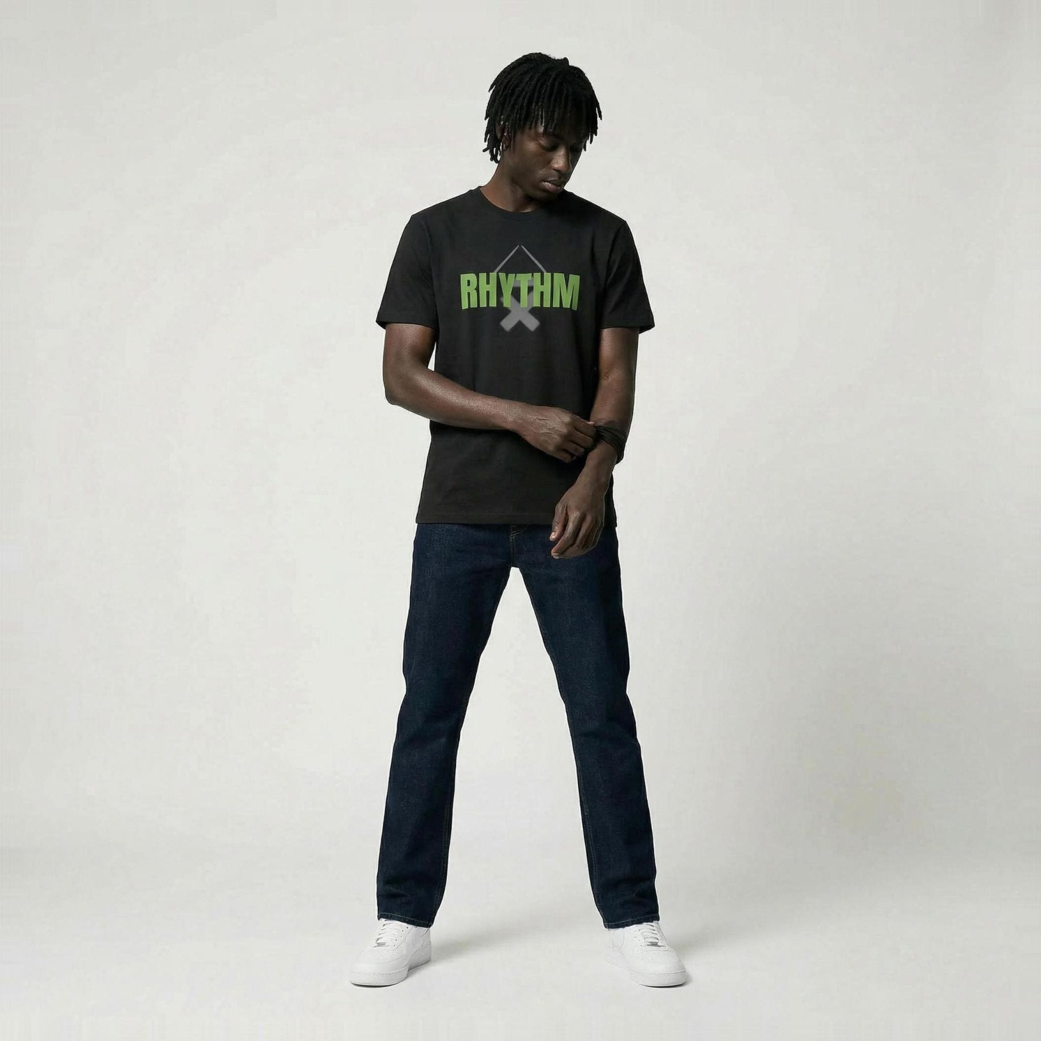 MADE YOUR VON WAY Personalised “RHYTHM” Tee | Above Average Clothing | organic cotton apparel