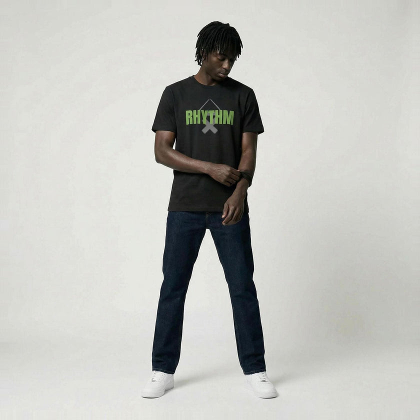 MADE YOUR VON WAY Personalised “RHYTHM” Tee | Above Average Clothing | organic cotton apparel