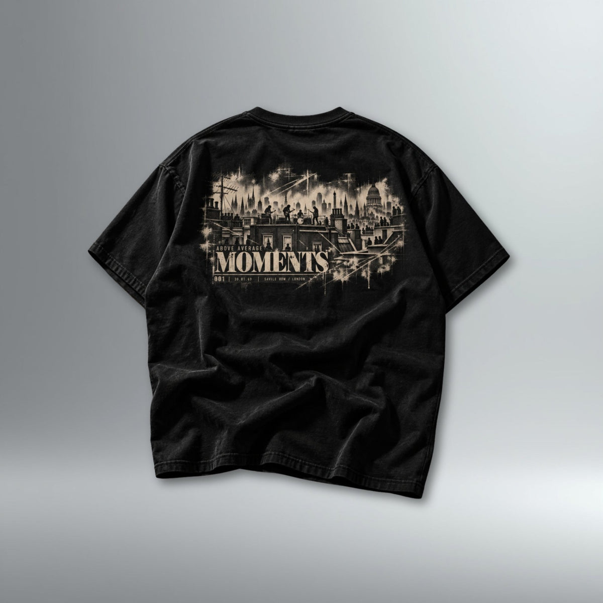 MOMENTS 001 Rooftop Tee | Above Average Clothing | organic cotton apparel