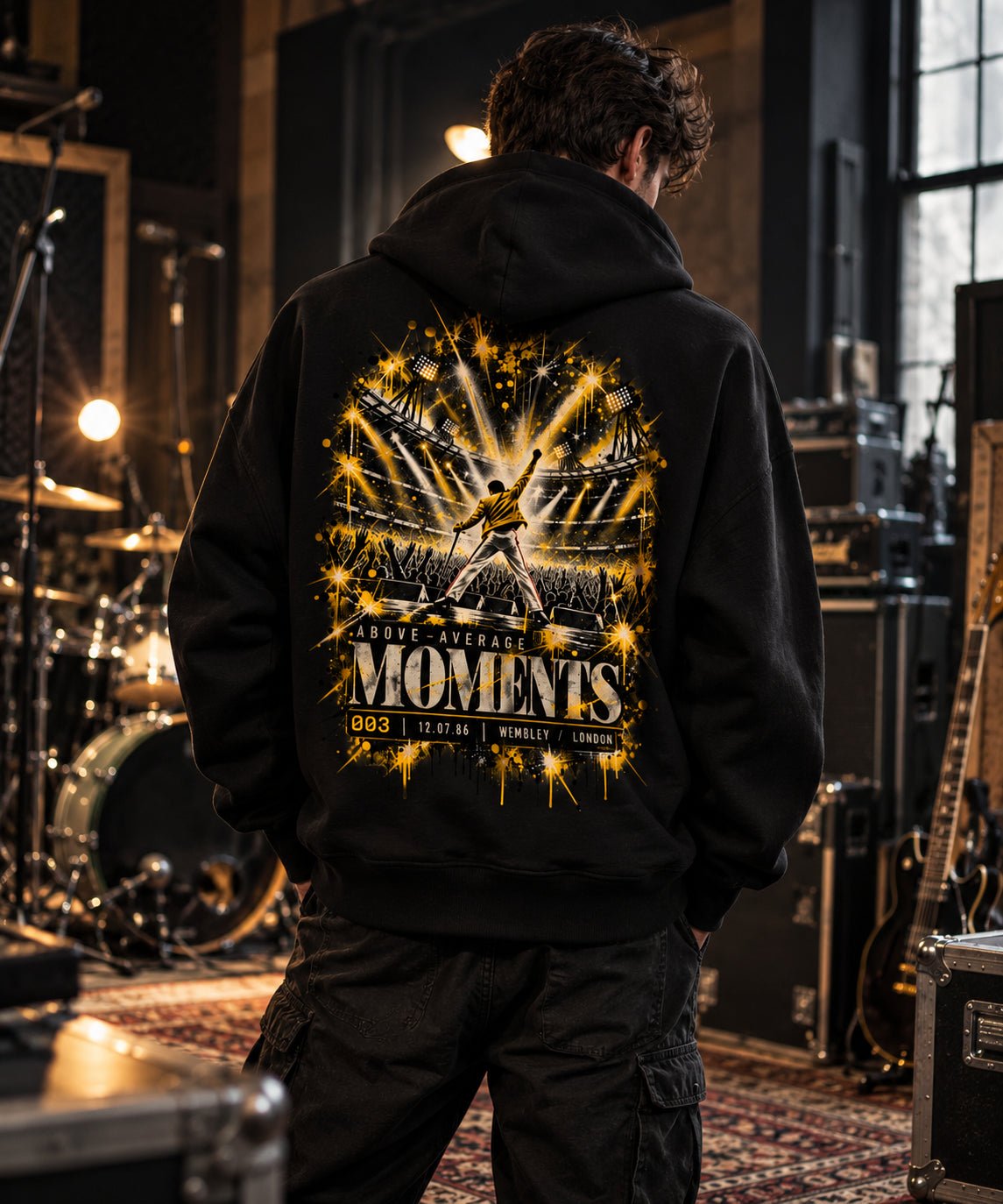 MOMENTS 003: 'Presence' Heavyweight Hoodie | Above Average Clothing | organic cotton apparel