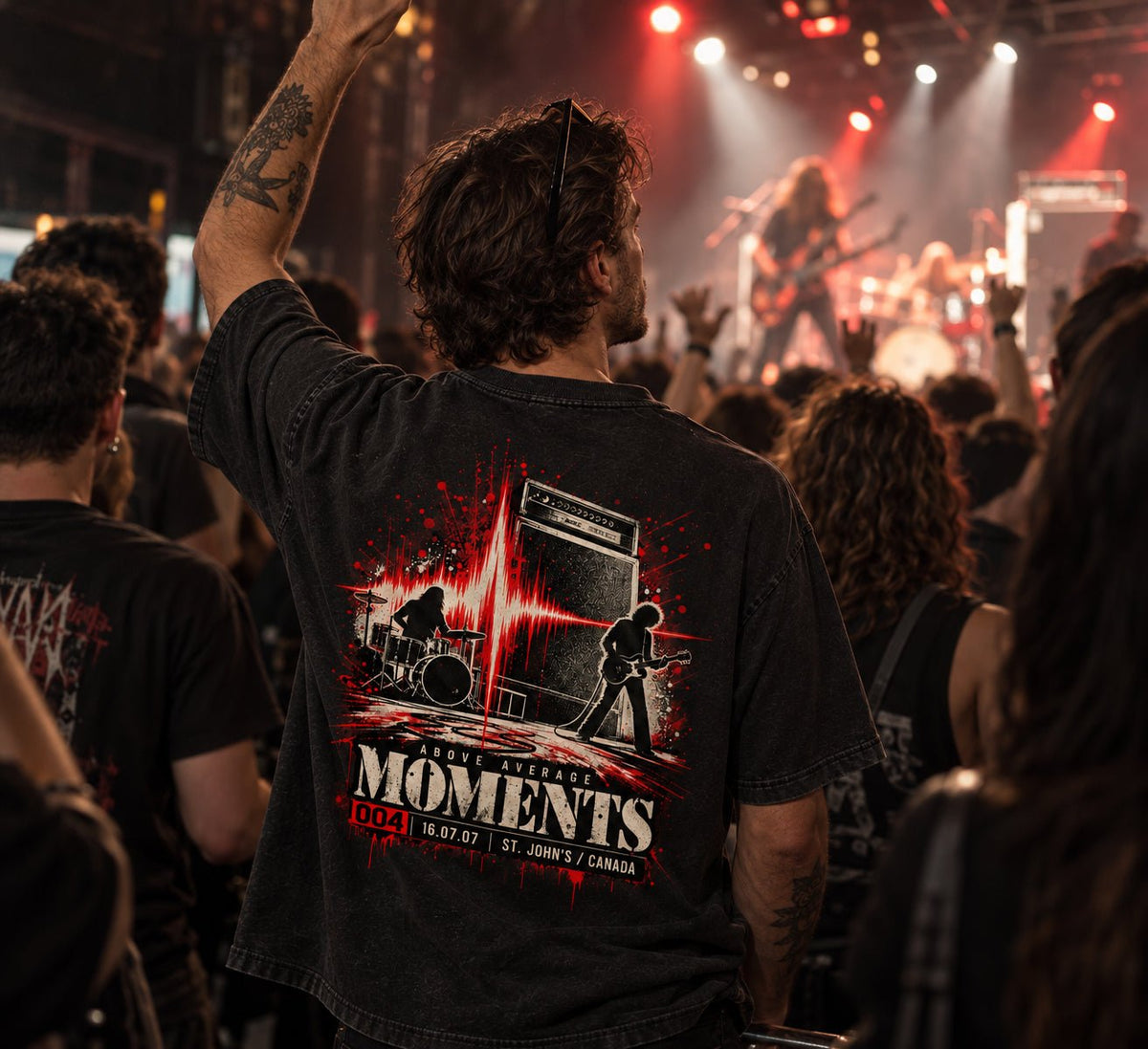 MOMENTS 004: 'One Note' Oversized Tee | Above Average Clothing | organic cotton apparel