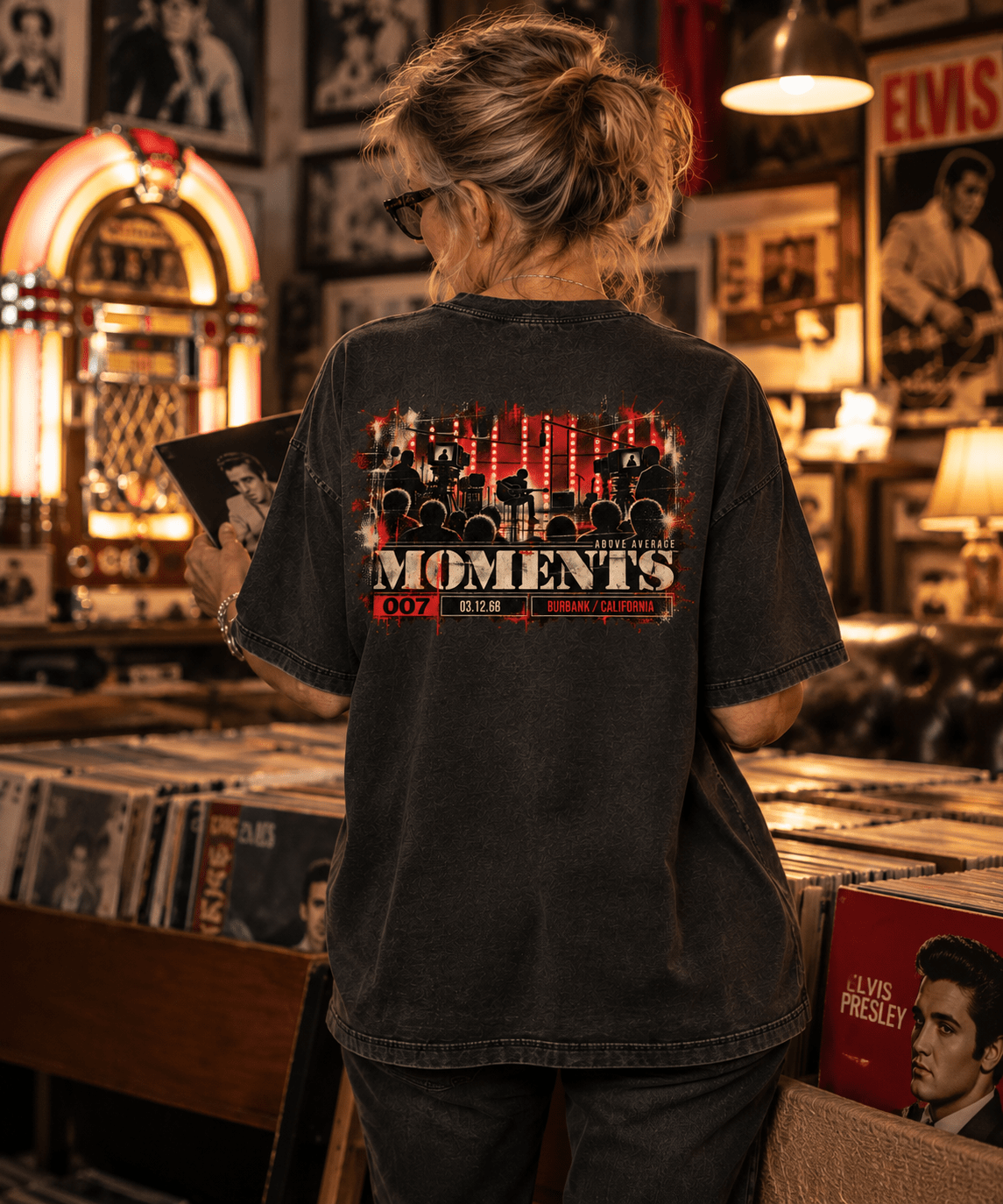 MOMENTS 007: 'Comeback' Vintage Heavy Tee | Above Average Clothing | organic cotton apparel