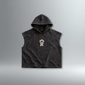 MOMENTS 008: 'High Voltage' Sleeveless Hoodie | Above Average Clothing | organic cotton apparel