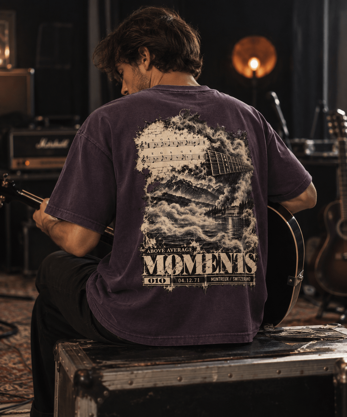 MOMENTS 010: 'Inversion' Vintage Heavy Tee | Above Average Clothing | organic cotton apparel