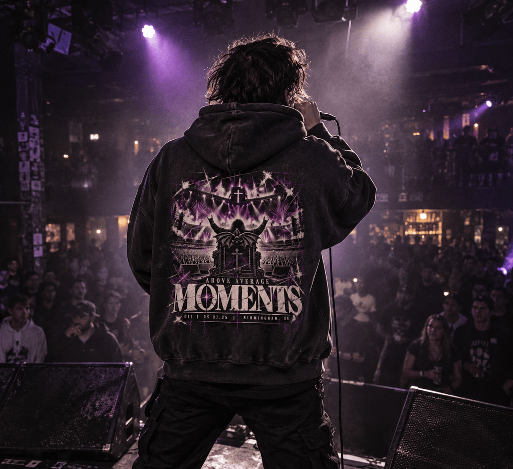 MOMENTS 011: ‘The Final Bow’ Hoodie | Above Average Clothing | organic cotton apparel