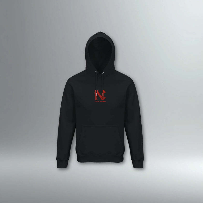 Nic Collins DRMMR Hoodie | Above Average Clothing | organic cotton apparel