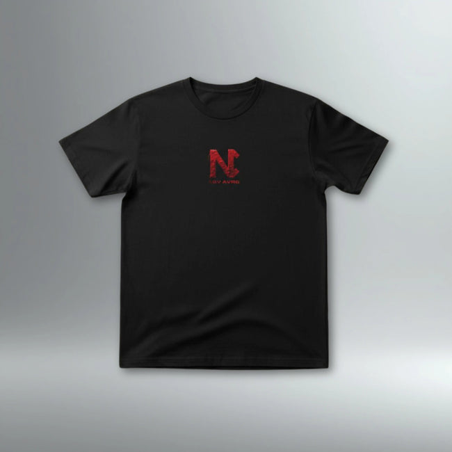 Nic Collins DRMMR Tee Central Logo | Above Average Clothing | organic cotton apparel