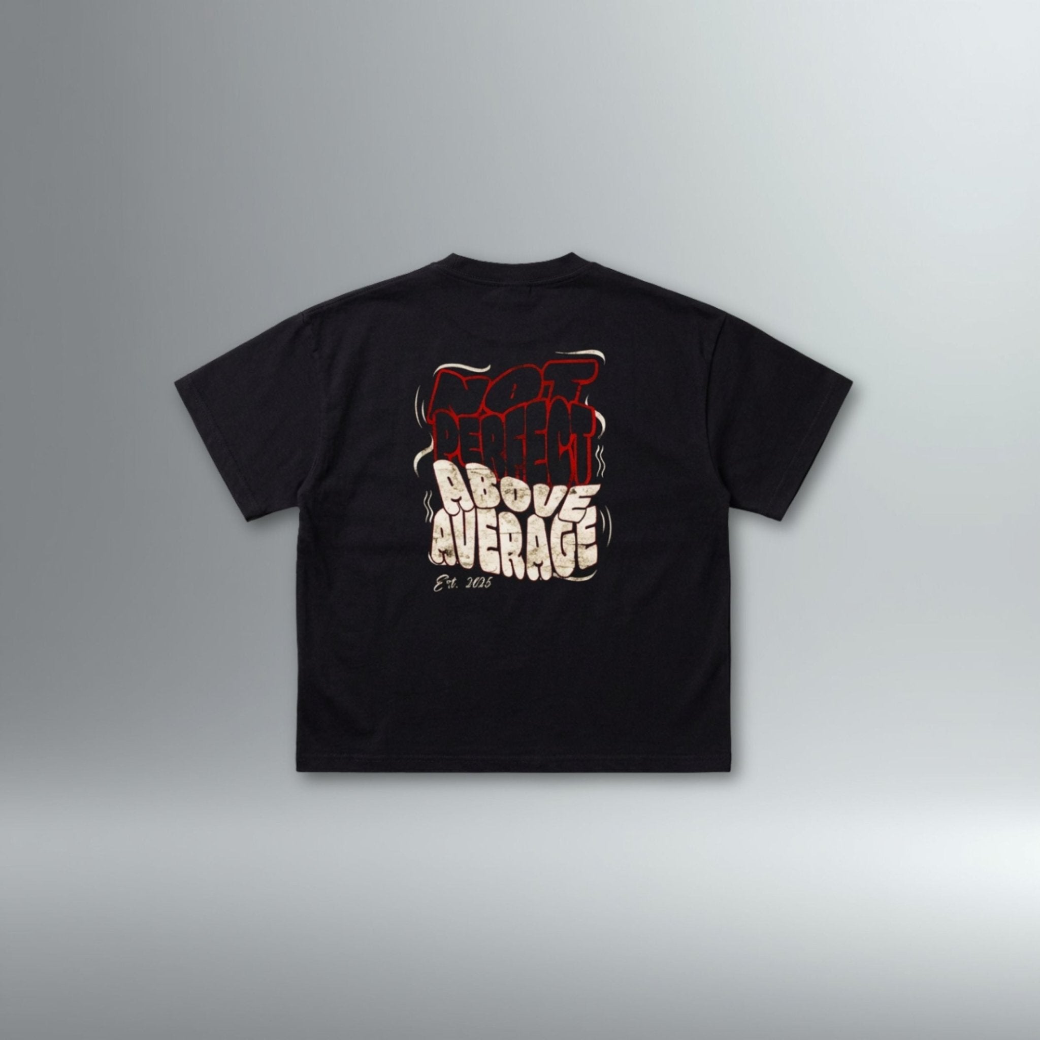 'Not Perfect' Signature Heavyweight Tee | Above Average Clothing | organic cotton apparel