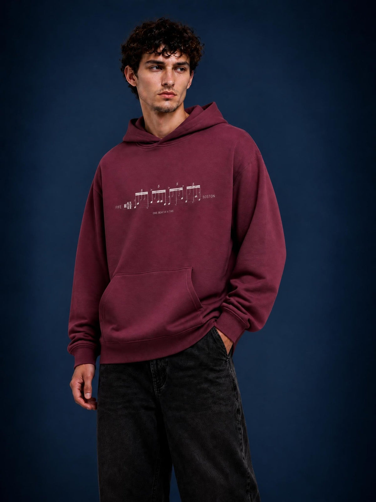 Project 354 | One Beat At A Time Hoodie | Above Average Clothing | organic cotton apparel