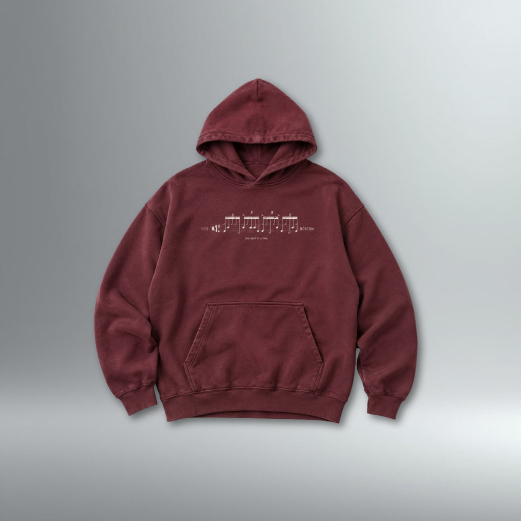 Project 354 | One Beat At A Time Hoodie | Above Average Clothing | organic cotton apparel