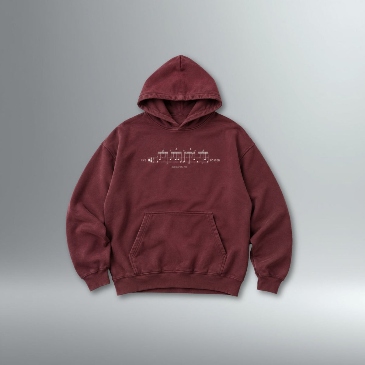 Project 354 | One Beat At A Time Hoodie | Above Average Clothing | organic cotton apparel