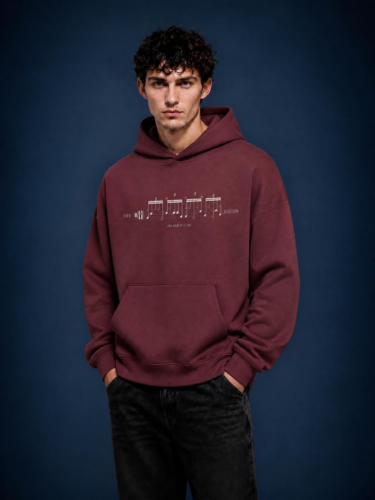 Project 354 | One Beat At A Time Hoodie | Above Average Clothing | organic cotton apparel