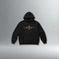 Stella Octangula Lunar Phase Hoodie | Above Average Clothing | organic cotton apparel