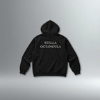 Stella Octangula Lunar Phase Hoodie | Above Average Clothing | organic cotton apparel