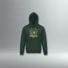Sully Janko Hoodie | Gold Grunge Shield | Above Average Clothing | organic cotton apparel