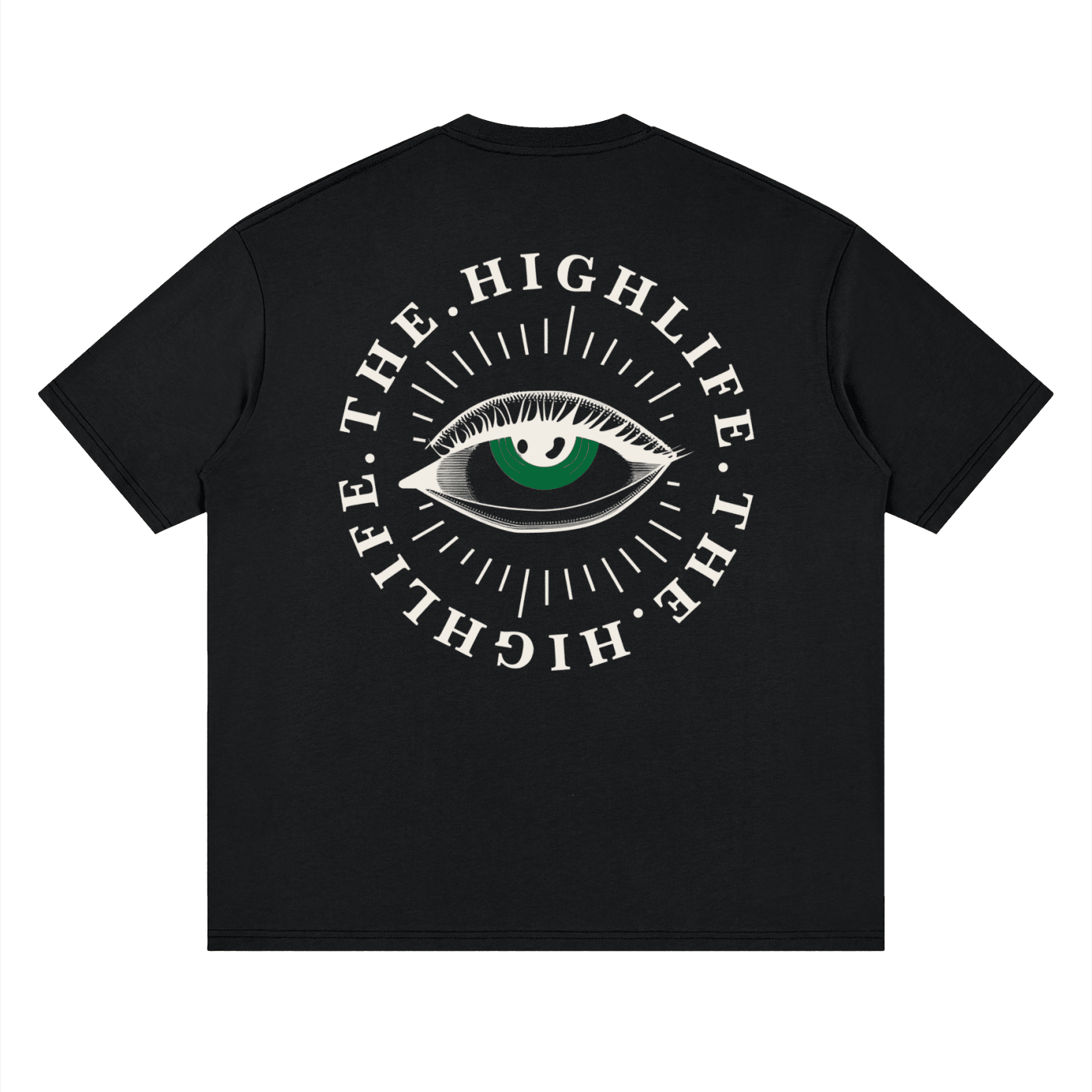 the high life drop shoulder | Above Average Clothing | organic cotton apparel