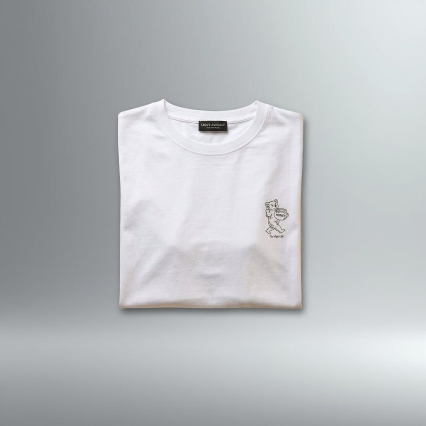 The High Life 'Honey' Tee | Above Average Clothing | organic cotton apparel
