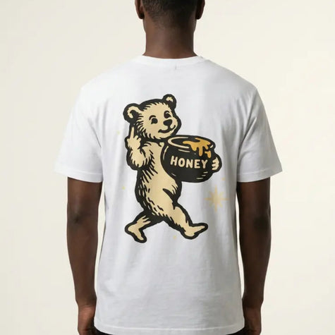 The High Life 'Honey' Tee | Above Average Clothing | organic cotton apparel
