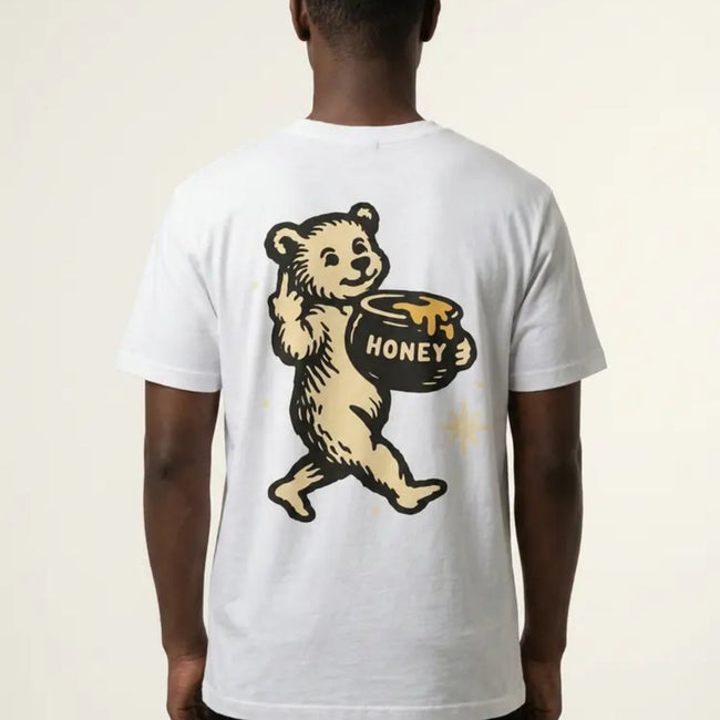 The High Life 'Honey' Tee | Above Average Clothing | organic cotton apparel