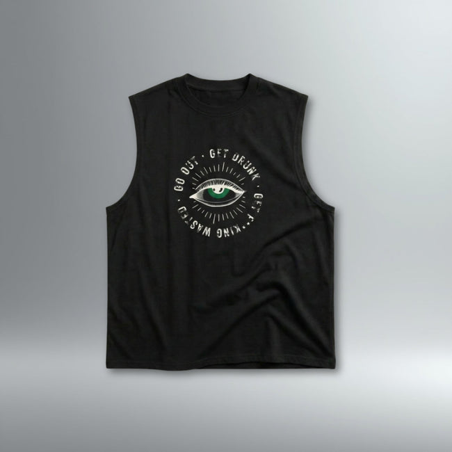 The High Life Ice Fabric Sleeveless Tee | Above Average Clothing | organic cotton apparel
