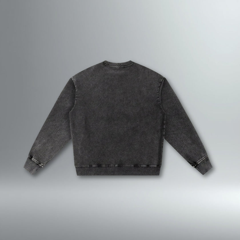 The High Life Snow Wash Sweatshirt | Above Average Clothing | organic cotton apparel
