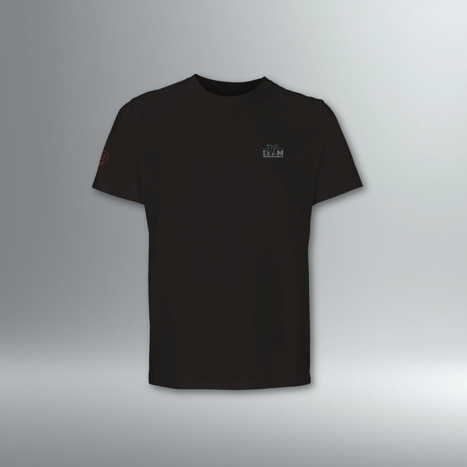 The Seam Embroidered Tee | Above Average Clothing | organic cotton apparel