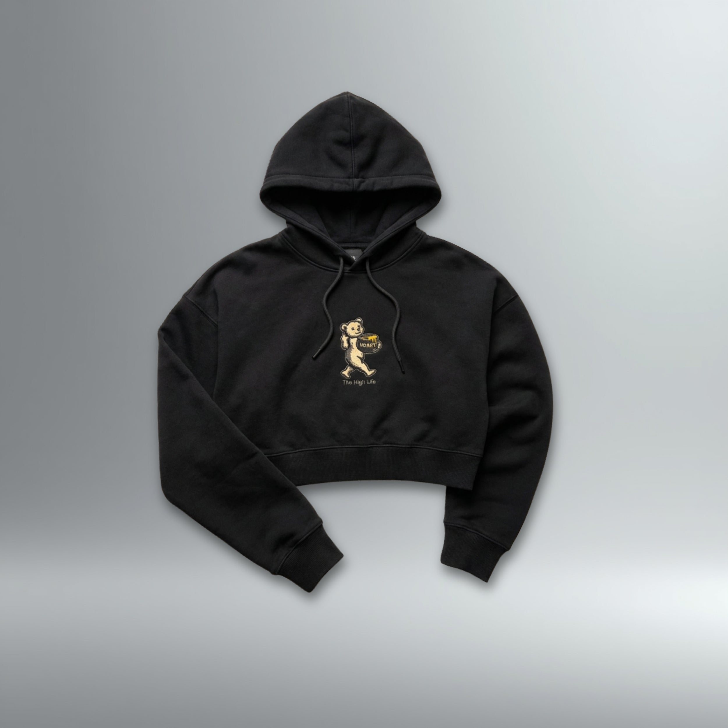 The High Life 'Honey' Cropped Hoodie