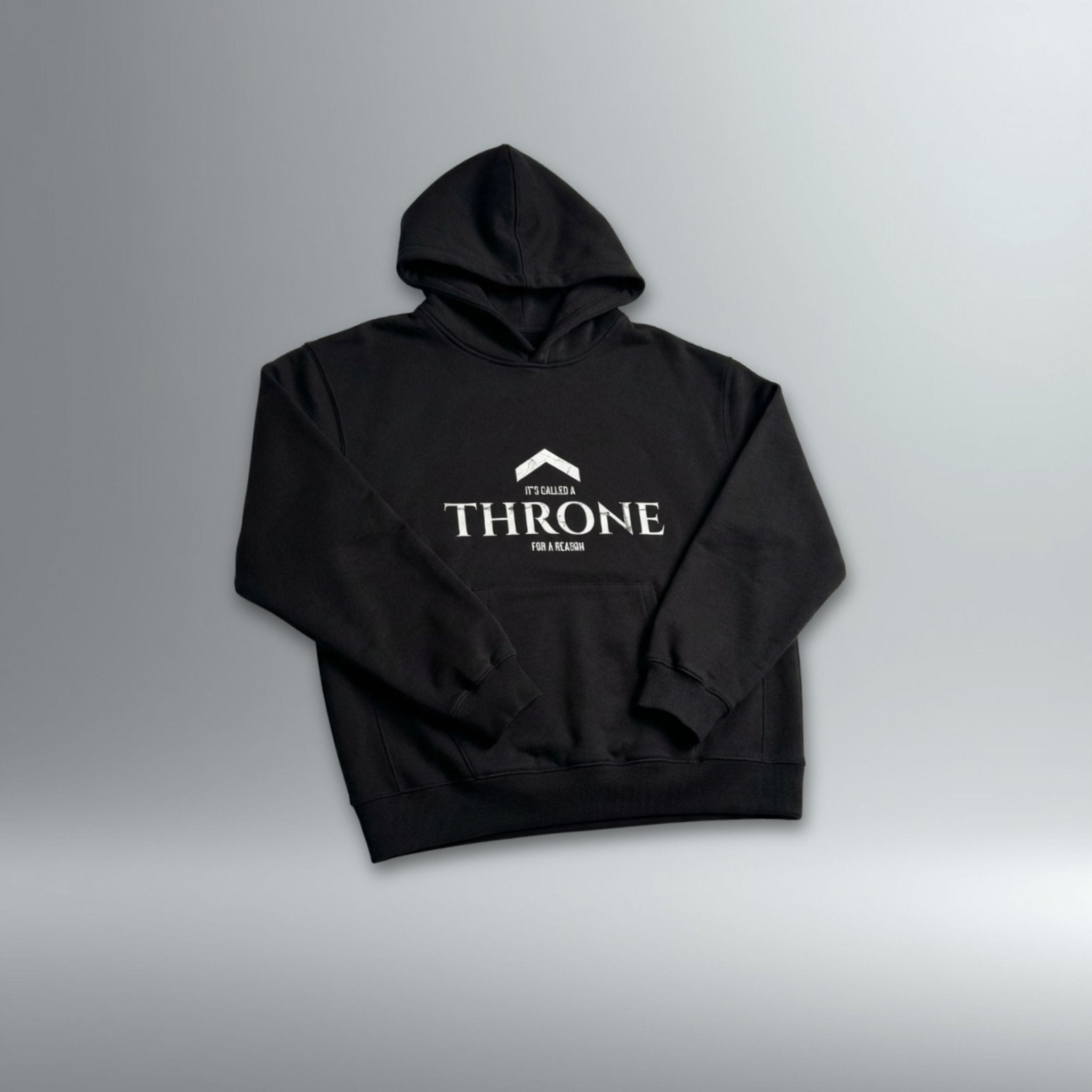 'THRONE' Signature Heavyweight Hoodie | Above Average Clothing | organic cotton apparel