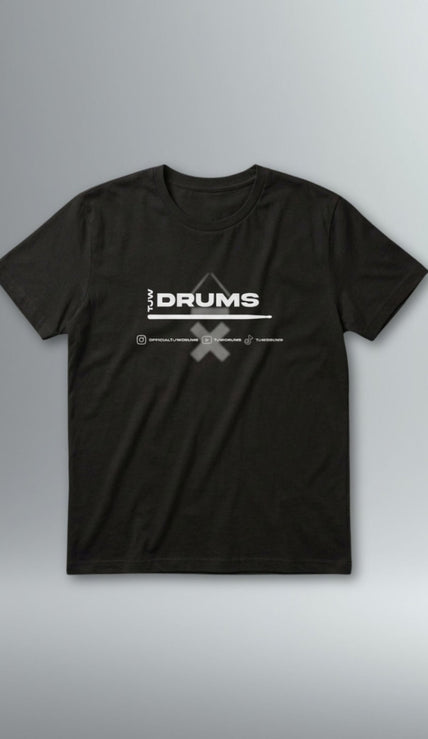 TJW Drums Organic Tee | Above Average Clothing | organic cotton apparel