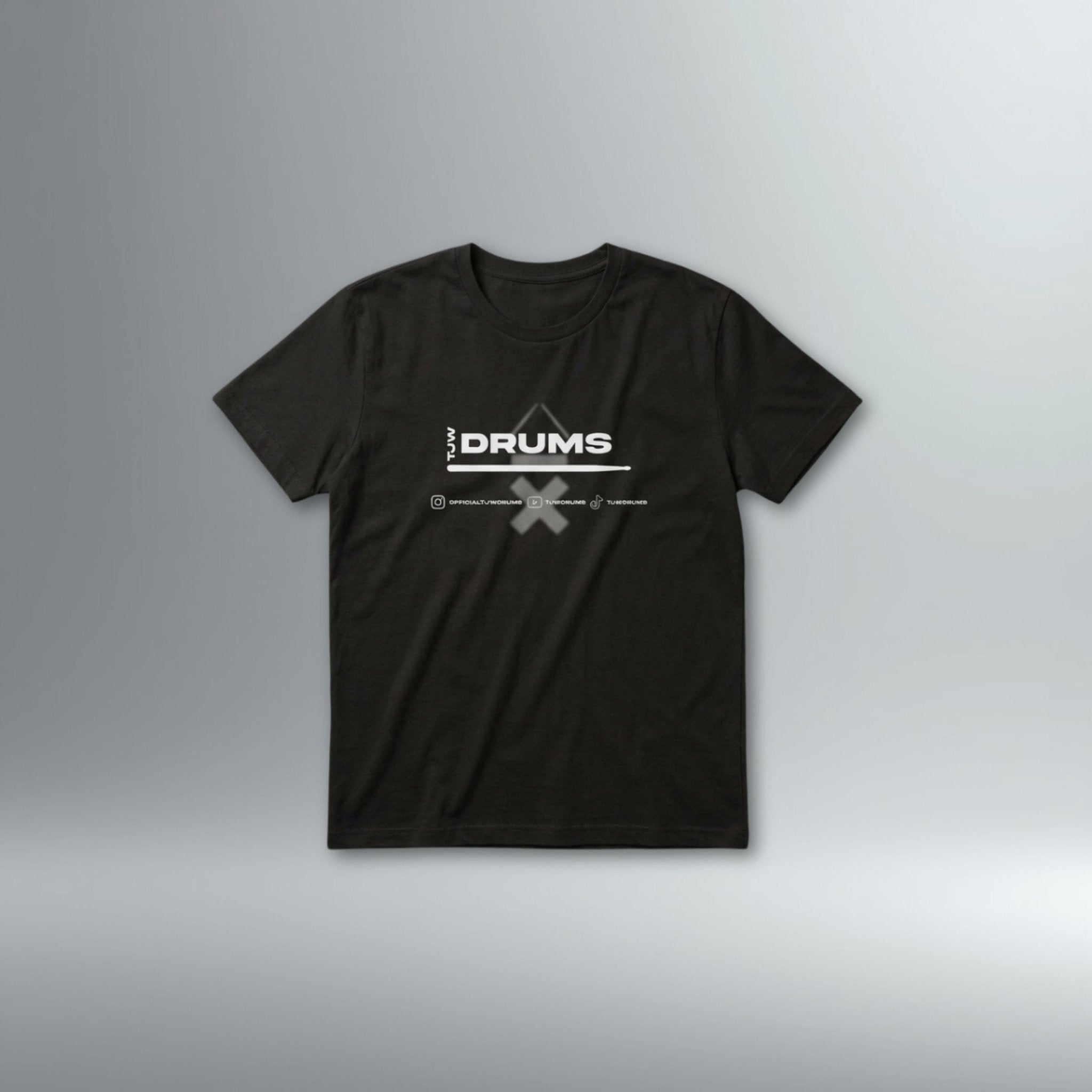 TJW Drums Organic Tee | Above Average Clothing | organic cotton apparel