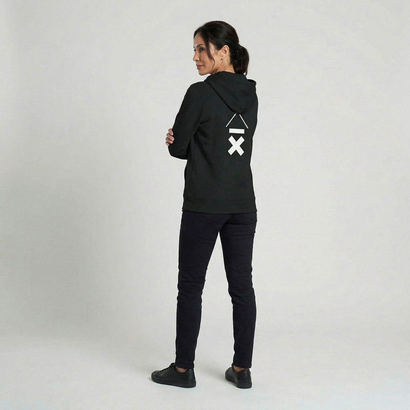 Vicky O’Neon DRMMR Zip Hoodie | Above Average Clothing | organic cotton apparel