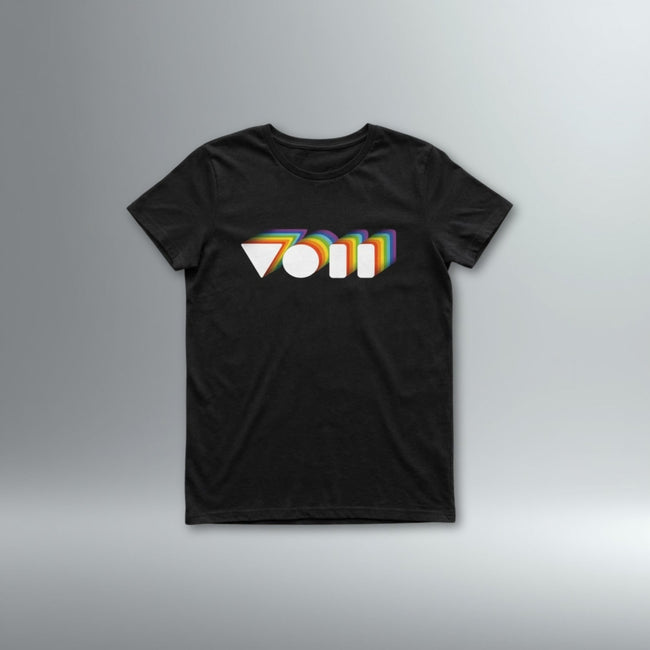 Vicky O’Neon Rainbow VON Tee | Above Average Clothing | organic cotton apparel