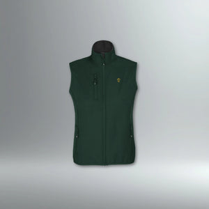 Women’s EQSTRN Softshell Gilet | Above Average Clothing | organic cotton apparel