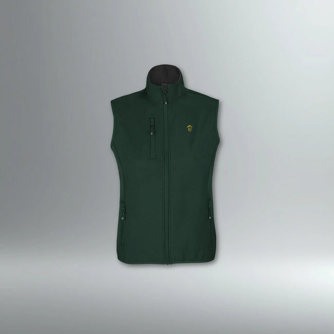 Women’s EQSTRN Softshell Gilet | Above Average Clothing | organic cotton apparel