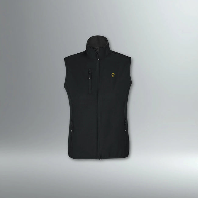 Women’s EQSTRN Softshell Gilet | Above Average Clothing | organic cotton apparel