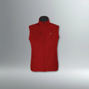 Women’s EQSTRN Softshell Gilet | Above Average Clothing | organic cotton apparel