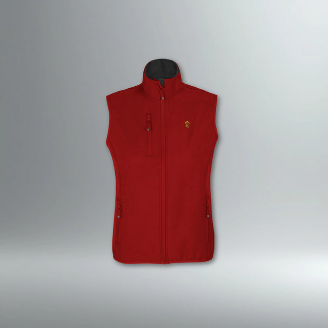 Women’s EQSTRN Softshell Gilet | Above Average Clothing | organic cotton apparel