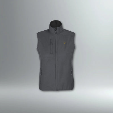 Women’s EQSTRN Softshell Gilet | Above Average Clothing | organic cotton apparel