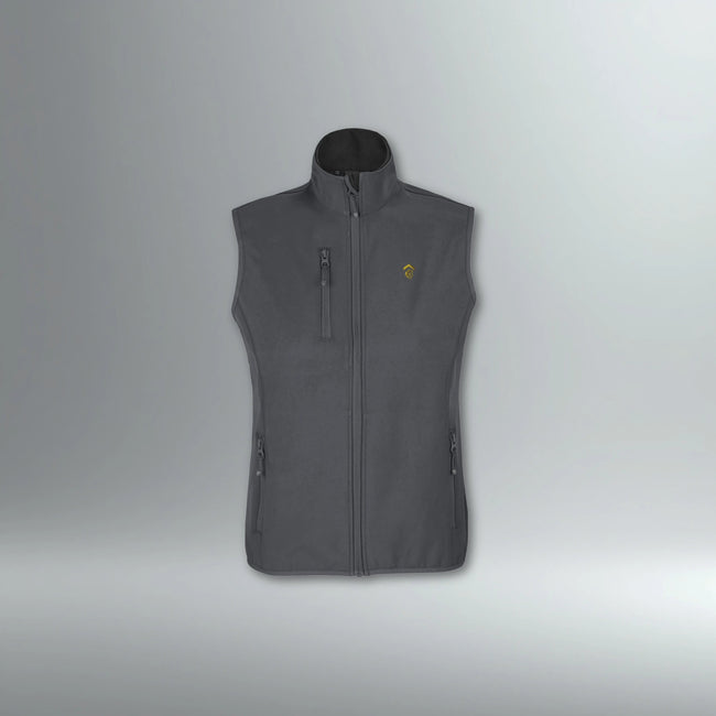 Women’s EQSTRN Softshell Gilet | Above Average Clothing | organic cotton apparel